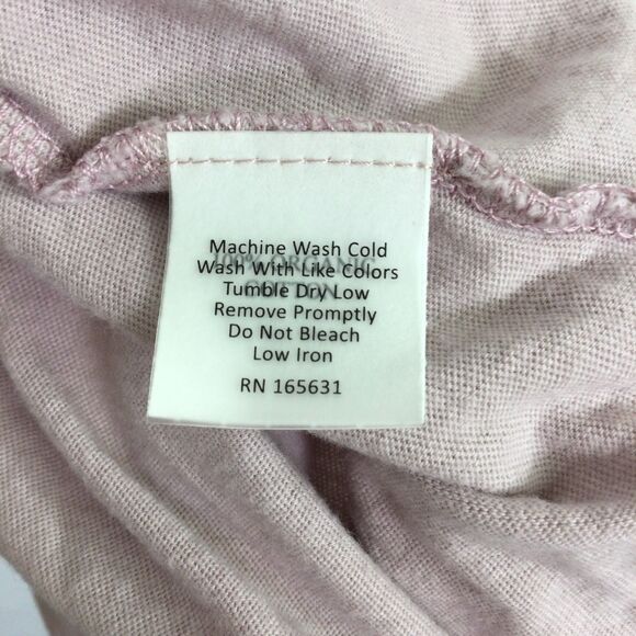 Calme Womens Cross Back Tank Top Sleeveless Organic Cotton Purple Size XXL NWT - Picture 16 of 16